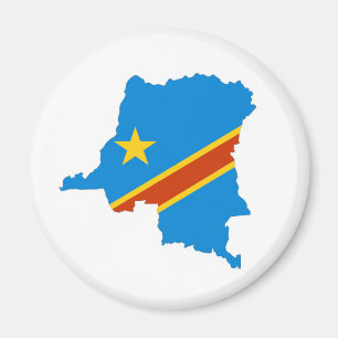 Imã mapa da bandeira de país de zaire Congo