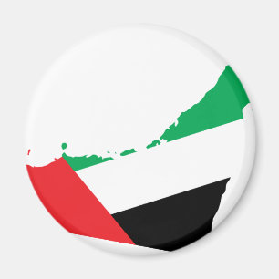 Imã Mapa da bandeira dos Uae