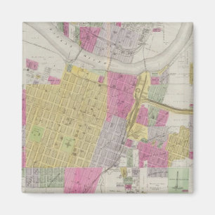Imã Mapa da cidade de Topeka
