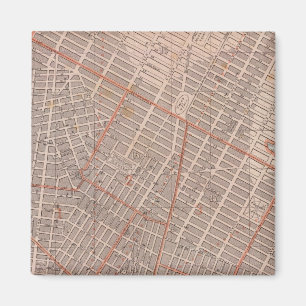 Imã Mapa da Cidade do Atlas