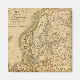 Imã Mapa da Europa 2