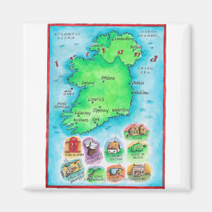 Imã Mapa da Irlanda