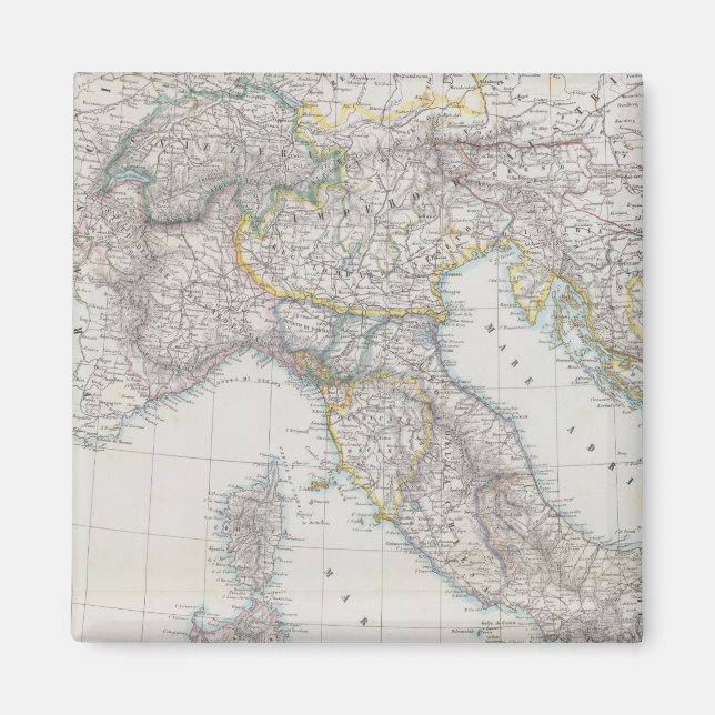 Imã Mapa da Itália (Frente)