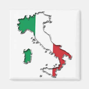 Imã Mapa da Itália