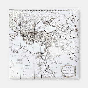 Imã Mapa da parte oriental do Império Romano