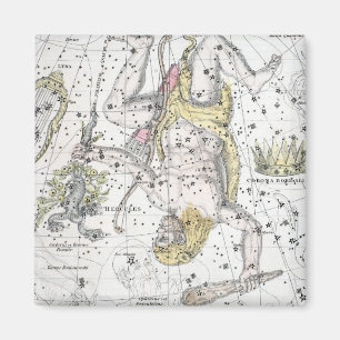 Imã Mapa da placa VIII das constelações