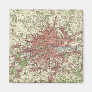 Imã Mapa da Região de Londres