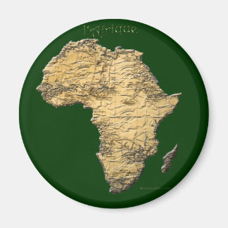 Imã Mapa da Série ÁFRICA