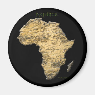 Imã Mapa da Série ÁFRICA