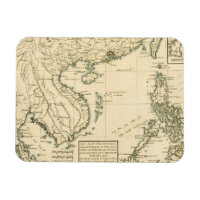 Mapa da Vintage na Índia | Oceano Índico
