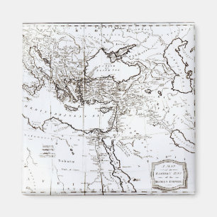 Imã Mapa da zona oriental do império romano