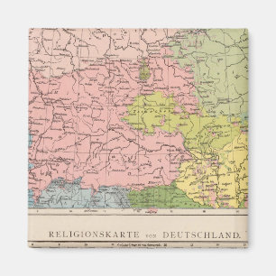 Imã Mapa das línguas e religiões na Alemanha