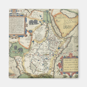 Imã Mapa de África e da península árabe
