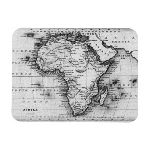 Ímã Mapa de África gravado por Thomas Stirling