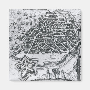 Imã Mapa de Antuérpia, 1598