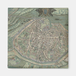 Imã Mapa de Avignon, de "Civitates Orbis Terrarum"