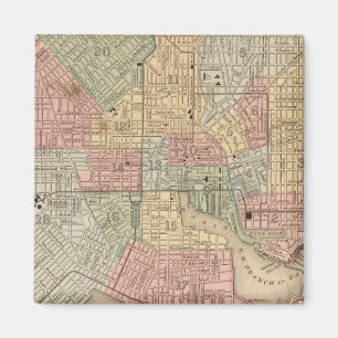 Imã Mapa de Baltimore de Mitchell