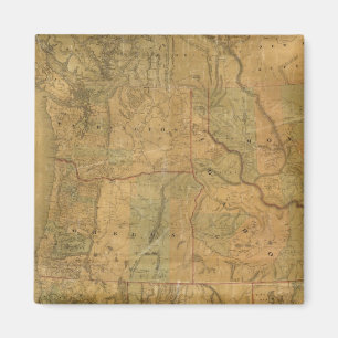 Imã Mapa de Bancroft dos Estados do Pacífico