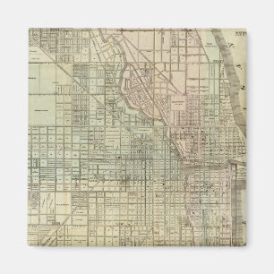 Imã Mapa De Chicago