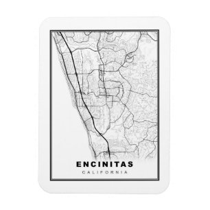 Ímã Mapa de Encinitas