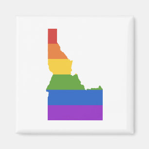 Imã Mapa de Gay dos EUA Estado de Idaho