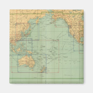 Imã Mapa de índice Novo atlas marinho mercantil