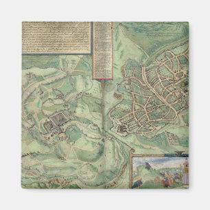 Imã Mapa de Jerusalem, 'de Civitates Orbis Terrarum