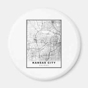 Imã Mapa de Kansas City