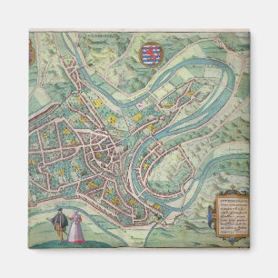 Imã Mapa de Luxembourg, 'de Civitates Orbis Terrarum