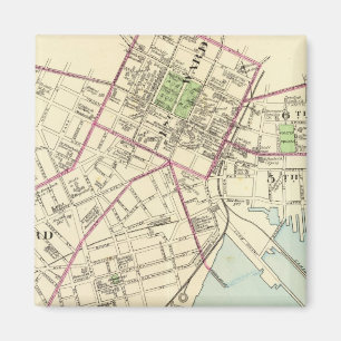 Imã Mapa de New Haven