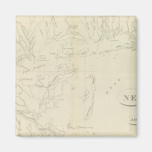 Imã Mapa de Nova Orleans