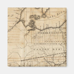 Imã Mapa de Ohio