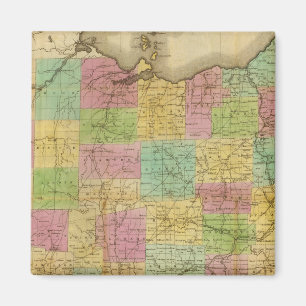 Imã Mapa de Ohio 2