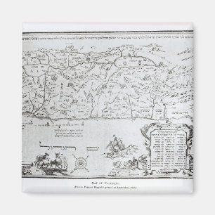 Imã Mapa de Palestina, de um Hagadá do Passover