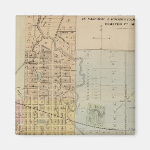 Imã Mapa de Rochester, Minnesota
