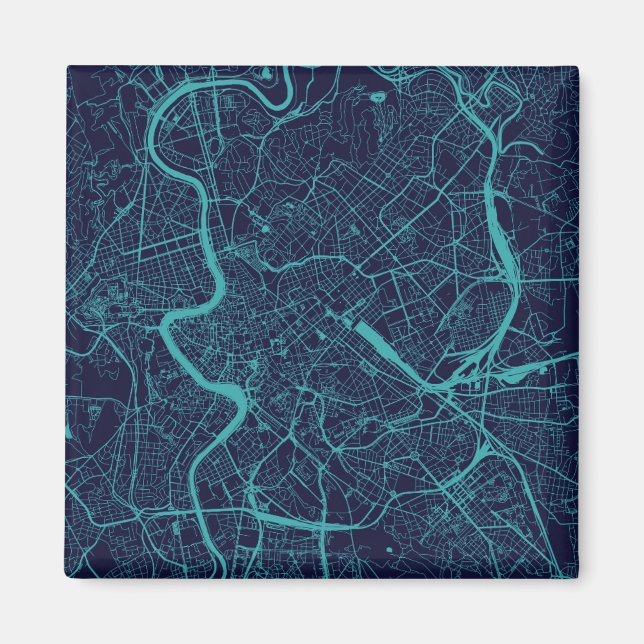 Imã Mapa de Roma (Frente)