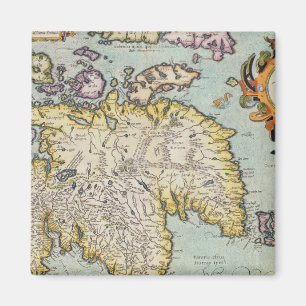 Imã Mapa de Scotland Miliaria Scotia
