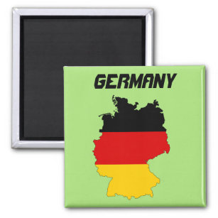 Imã Mapa de Sinalizador da Alemanha