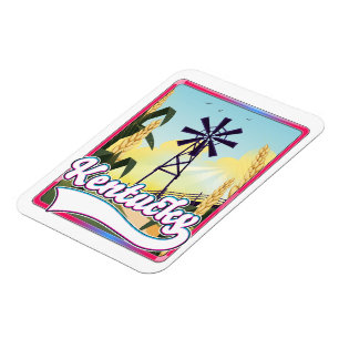 Ímã Mapa de Viagem da Ilha Bathurst Canada