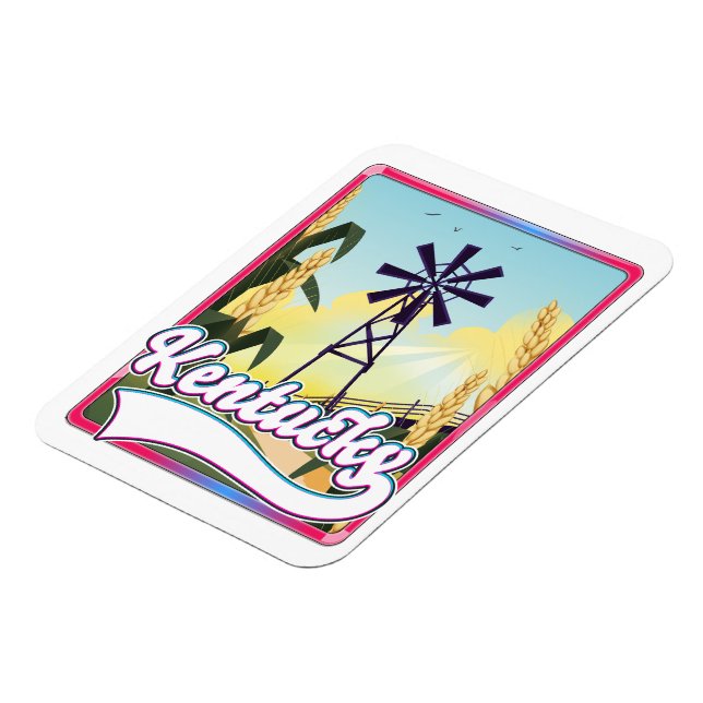 Ímã Mapa de Viagem da Ilha Bathurst Canada (Left Side)