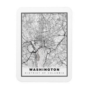 Ímã Mapa de Washington
