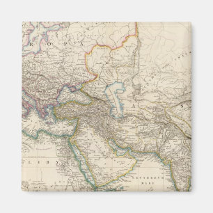 Imã Mapa do Atlas África, Europa e Ásia Ocidental