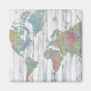 Imã Mapa do Boho II