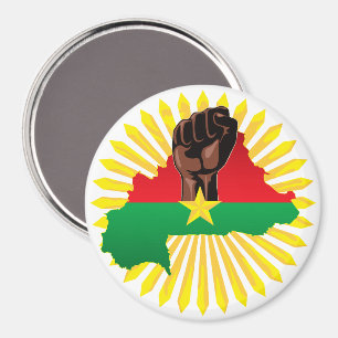 Imã Mapa do Burkina Faso, Bandeira e Resistência à Rev