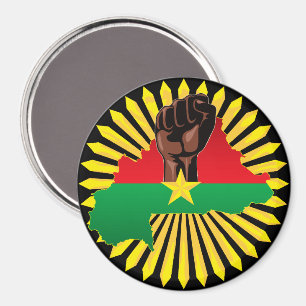 Imã Mapa do Burkina Faso, Bandeira e Resistência à Rev