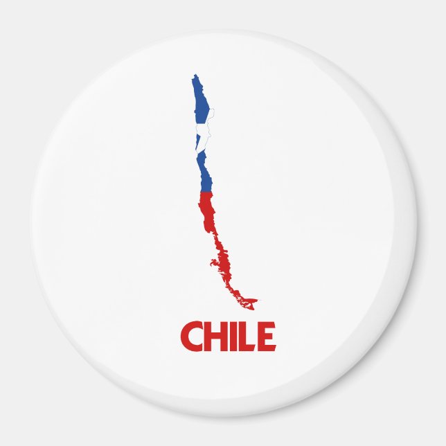 IMÃ MAPA DO CHILE (Frente)