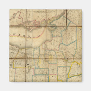 Imã Mapa do Estado de Nova Iorque