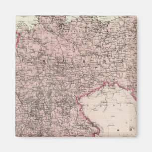 Imã Mapa do Império Alemão