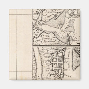 Imã Mapa do Império Britânico na América 12