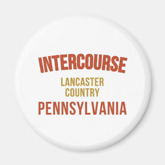 Imã Mapa do Intercurso da Pensilvânia, Lancaster Count